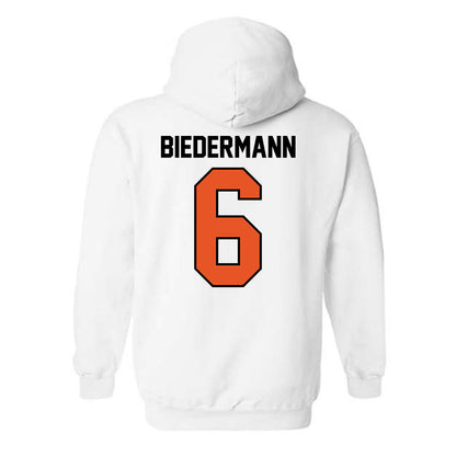 Pacific - NCAA Men's Water Polo : Brody Biedermann - Classic Shersey Hooded Sweatshirt-1