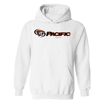 Pacific - NCAA Men's Golf : Felix Bouchard - Classic Shersey Hooded Sweatshirt-0