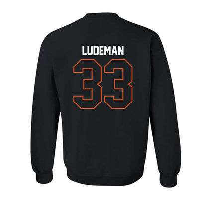 Pacific - NCAA Baseball : Matt Ludeman - Classic Shersey Crewneck Sweatshirt-1