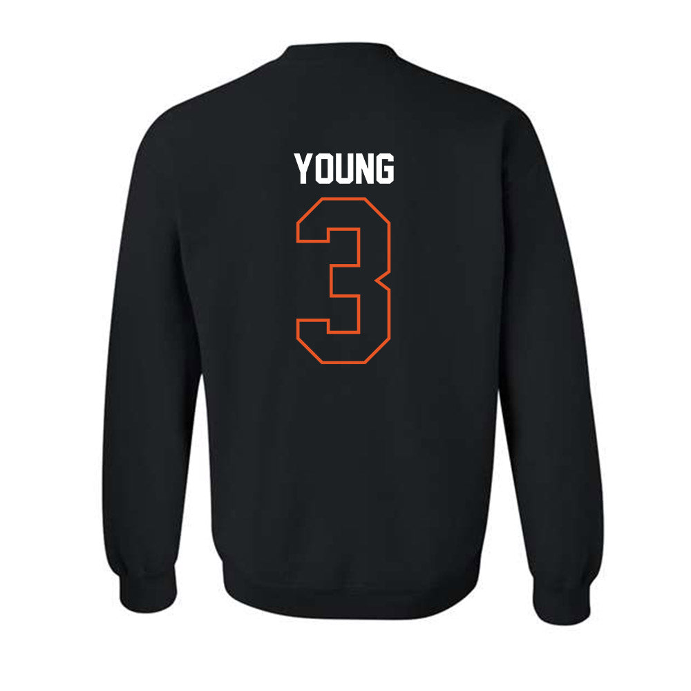 Pacific - NCAA Men's Basketball : Carlsheon Young - Classic Shersey Crewneck Sweatshirt-1