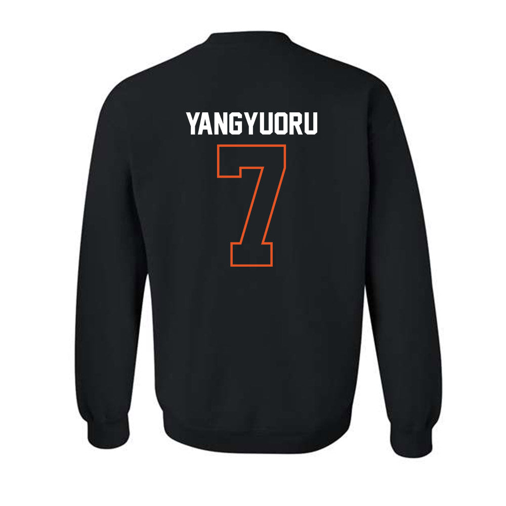 Pacific - NCAA Men's Soccer : Josephat Yangyuoru - Classic Shersey Crewneck Sweatshirt-1