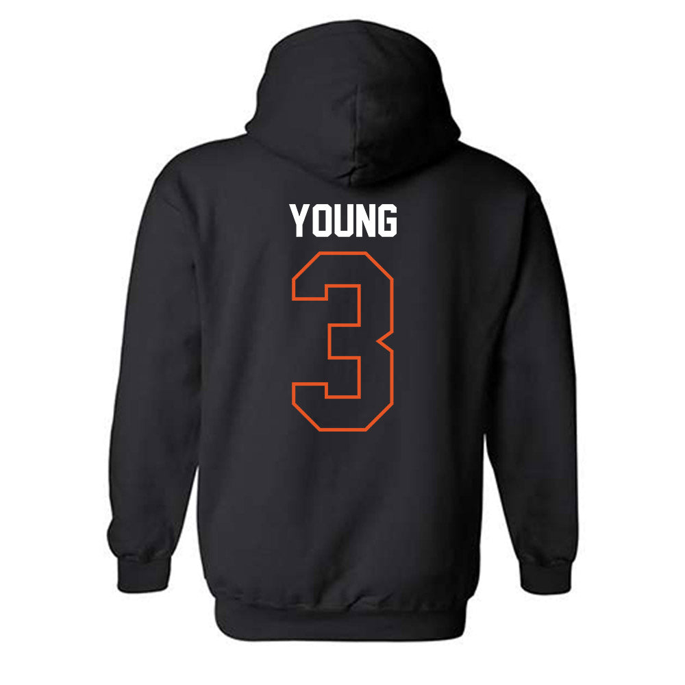 Pacific - NCAA Men's Basketball : Carlsheon Young - Classic Shersey Hooded Sweatshirt-1