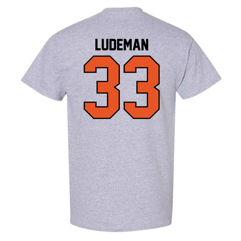 Pacific - NCAA Baseball : Matt Ludeman - Classic Shersey T-Shirt-1