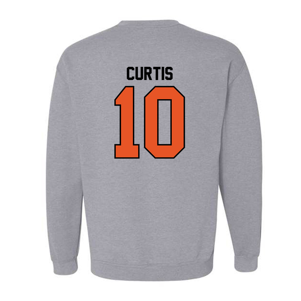 Pacific - NCAA Women's Soccer : Taylor Curtis - Classic Shersey Crewneck Sweatshirt-1
