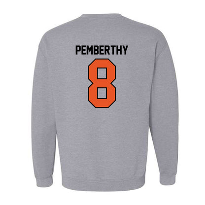 Pacific - NCAA Men's Water Polo : Manuel Pemberthy - Classic Shersey Crewneck Sweatshirt-1
