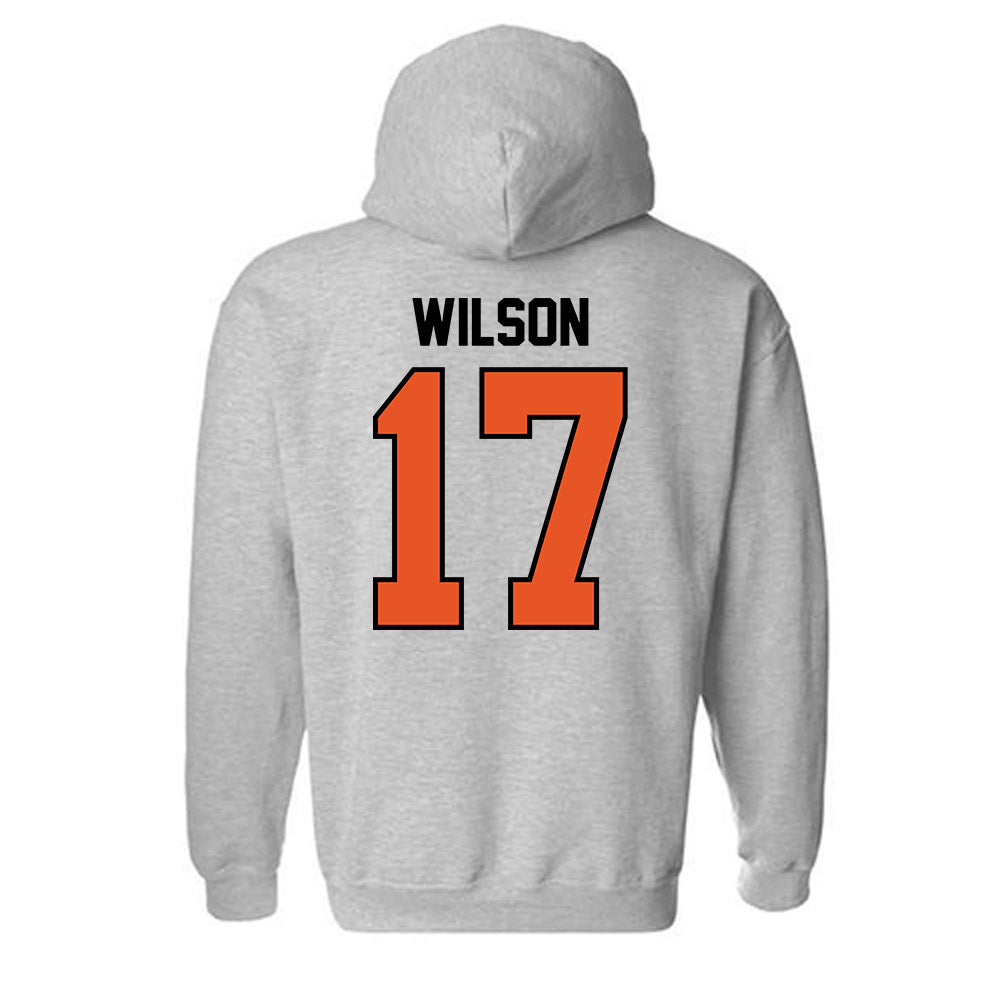 Pacific - NCAA Baseball : Brady Wilson - Classic Shersey Hooded Sweatshirt-1