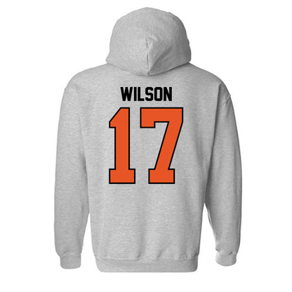 Pacific - NCAA Baseball : Brady Wilson - Classic Shersey Hooded Sweatshirt-1
