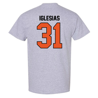 Pacific - NCAA Baseball : Justin Iglesias - Classic Shersey T-Shirt-1