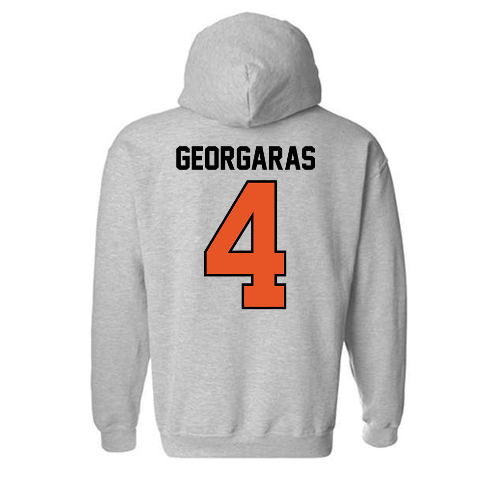Pacific - NCAA Men's Water Polo : Apostolos Georgaras - Classic Shersey Hooded Sweatshirt-1