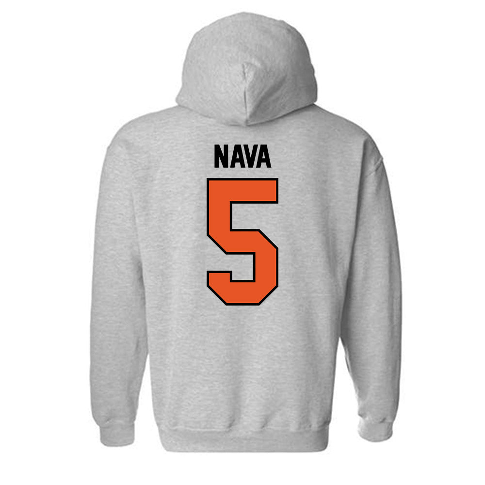 Pacific - NCAA Softball : Ariel Nava - Classic Shersey Hooded Sweatshirt-1