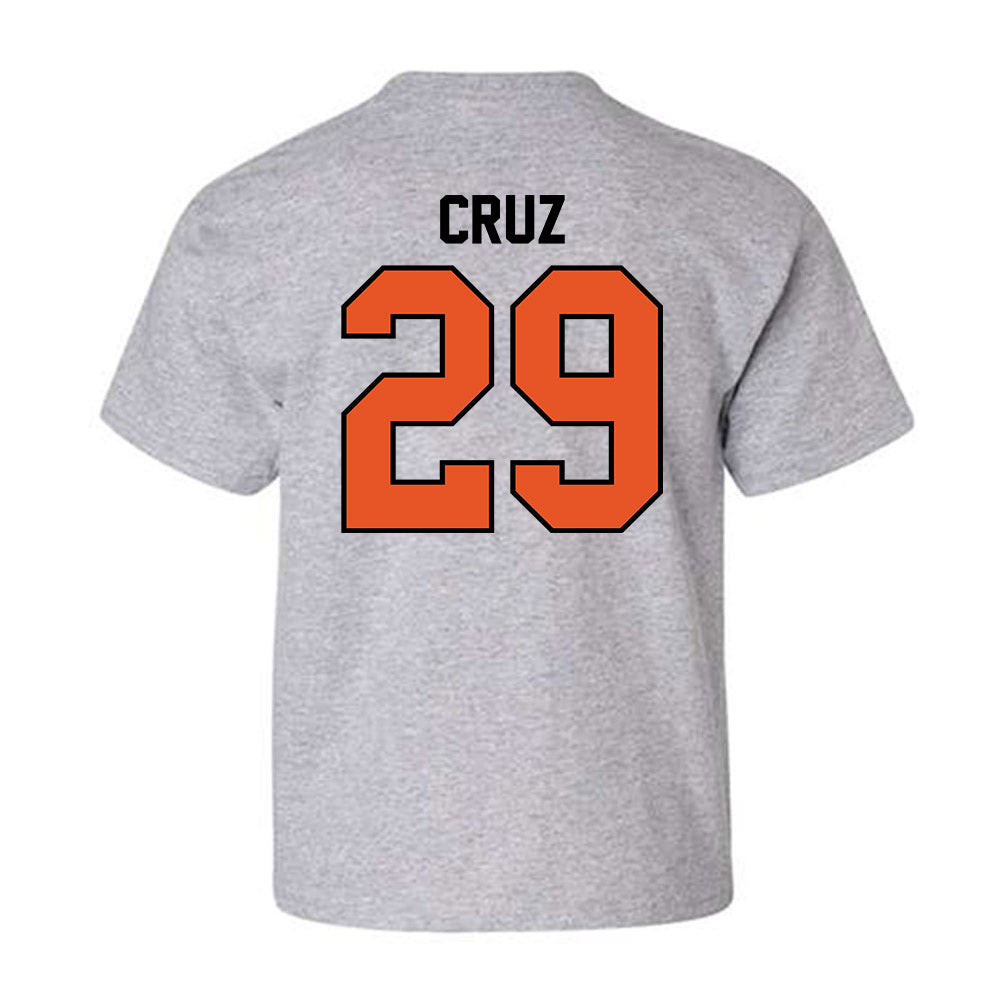 Pacific - NCAA Baseball : Bryce Cruz - Classic Shersey Youth T-Shirt-1