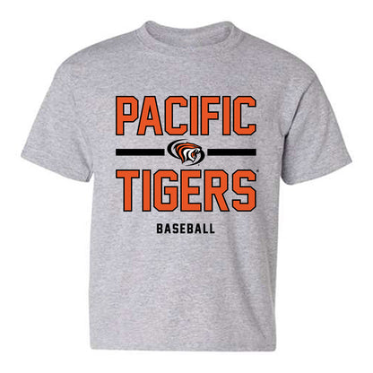 Pacific - NCAA Baseball : Robert Orr - Classic Shersey Youth T-Shirt-0