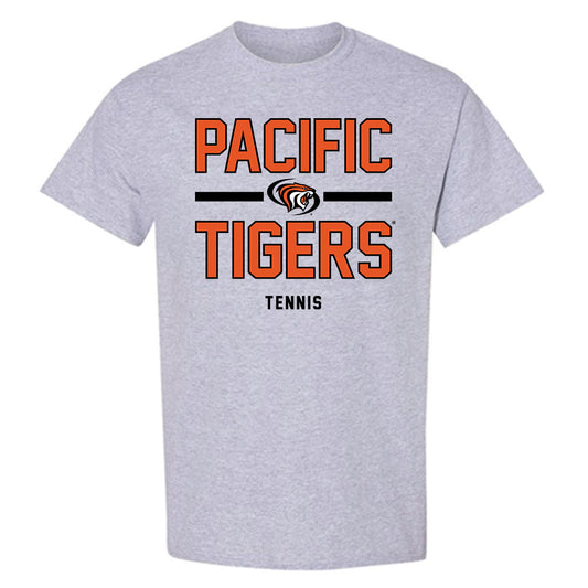 Pacific - NCAA Men's Tennis : Vraj Patel - Classic Shersey T-Shirt-0