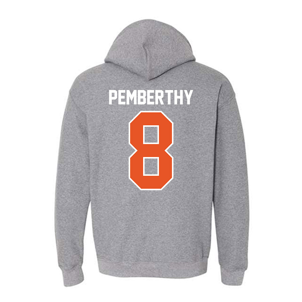 Pacific - NCAA Men's Water Polo : Manuel Pemberthy - Classic Shersey Hooded Sweatshirt-1