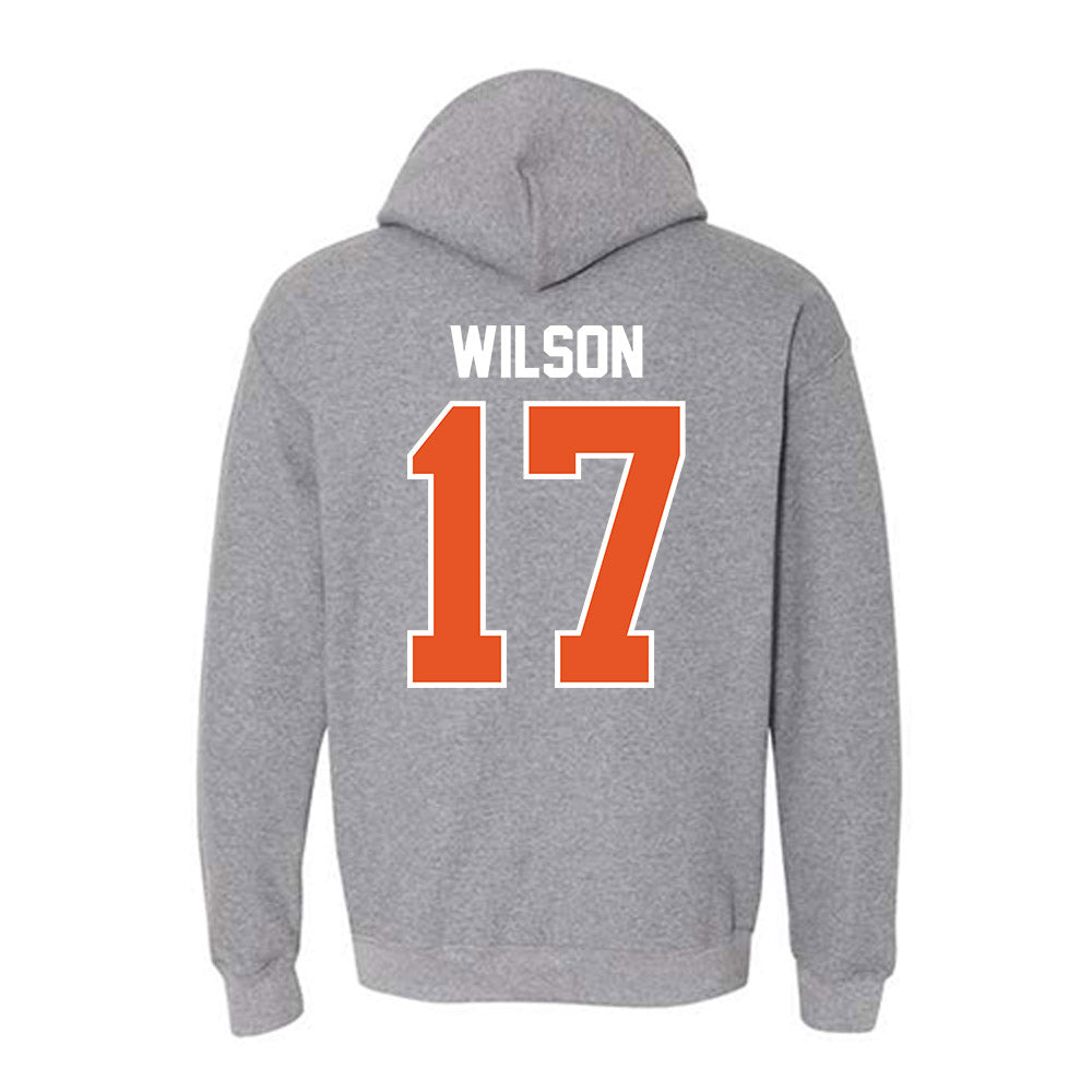 Pacific - NCAA Baseball : Brady Wilson - Classic Shersey Hooded Sweatshirt-1