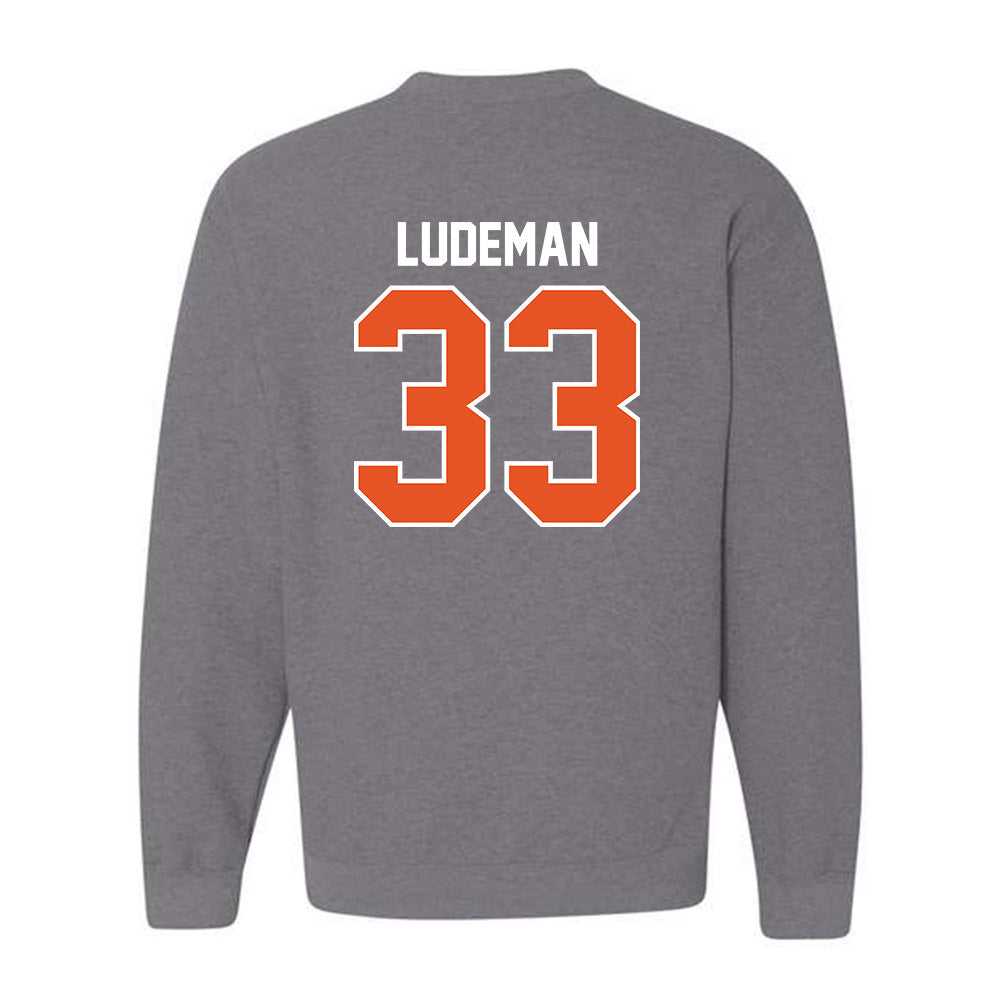 Pacific - NCAA Baseball : Matt Ludeman - Classic Shersey Crewneck Sweatshirt-1