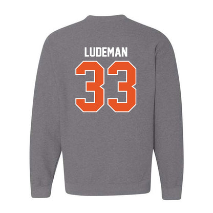 Pacific - NCAA Baseball : Matt Ludeman - Classic Shersey Crewneck Sweatshirt-1