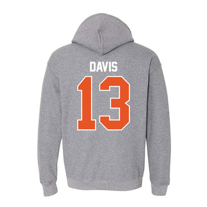 Pacific - NCAA Baseball : Diego Davis - Classic Shersey Hooded Sweatshirt-1