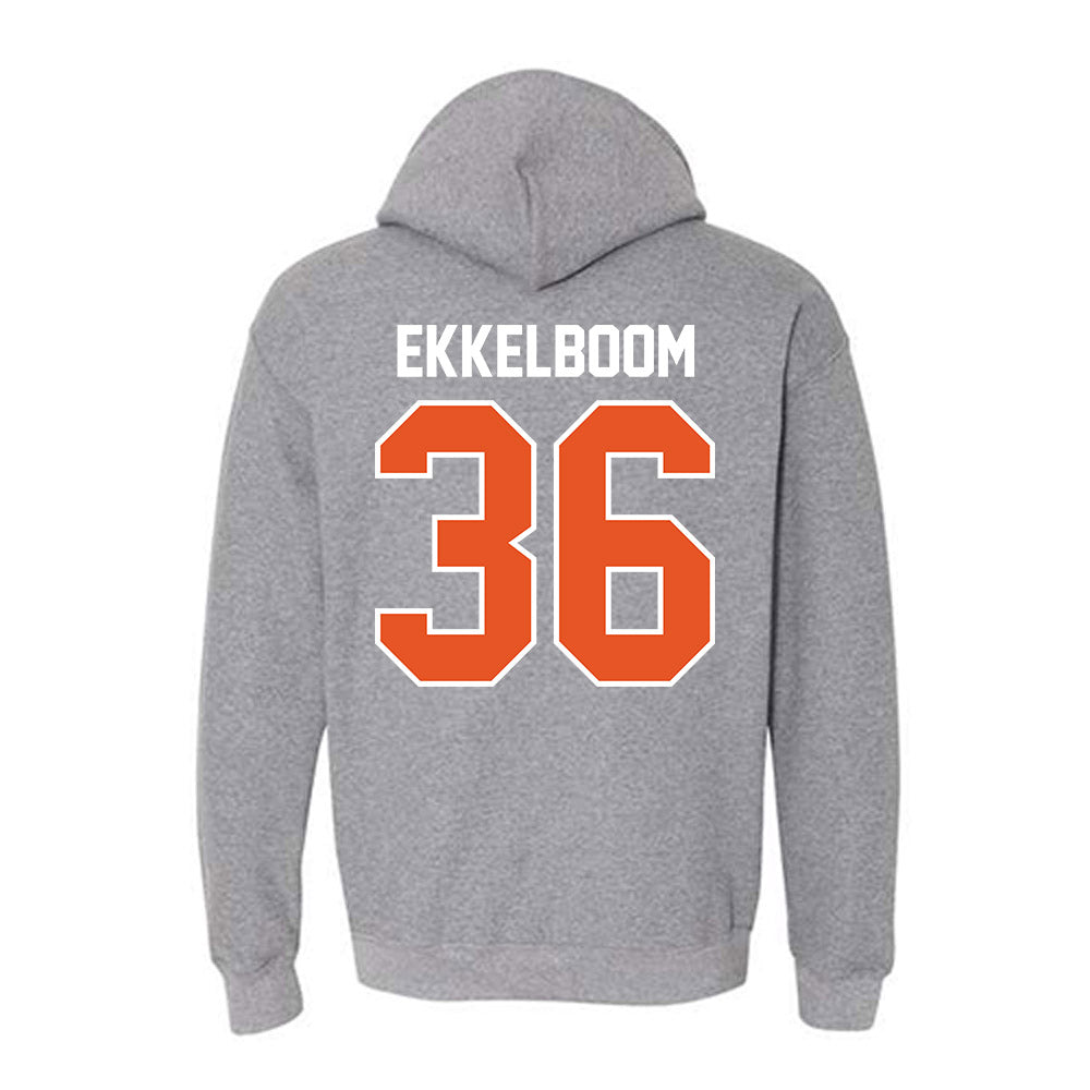 Pacific - NCAA Baseball : Jaren Ekkelboom - Classic Shersey Hooded Sweatshirt-1
