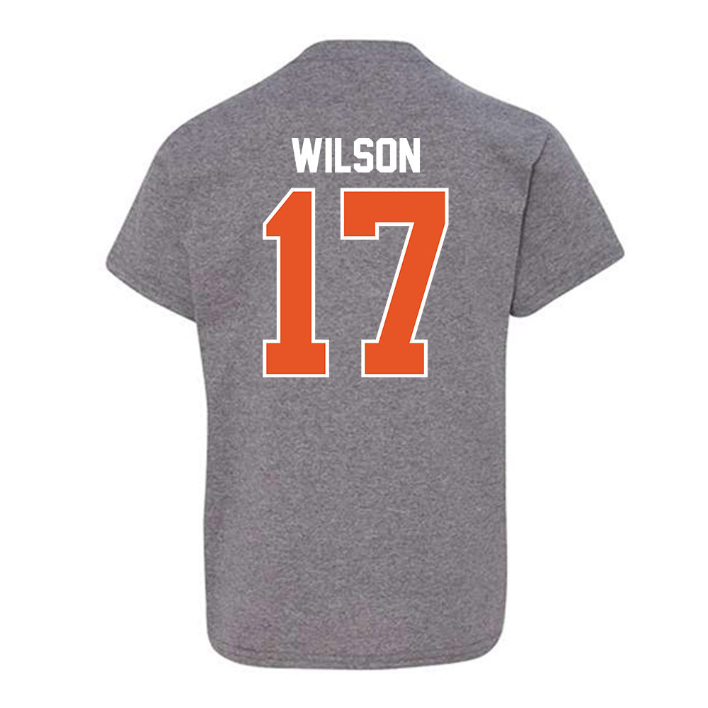 Pacific - NCAA Baseball : Brady Wilson - Classic Shersey Youth T-Shirt-1