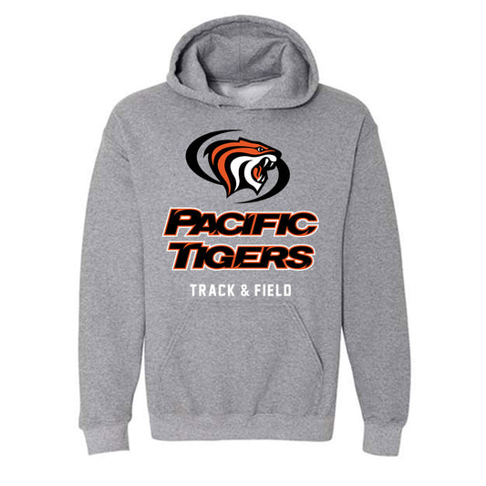 Pacific - NCAA Women's Track & Field : Alondra Lopez - Classic Shersey Hooded Sweatshirt-0