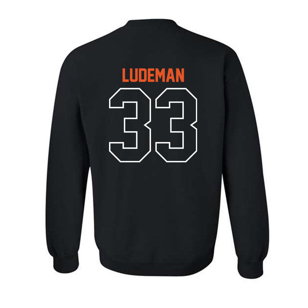 Pacific - NCAA Baseball : Matt Ludeman - Classic Shersey Crewneck Sweatshirt-1