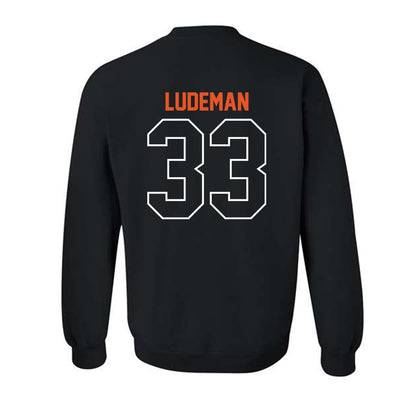 Pacific - NCAA Baseball : Matt Ludeman - Classic Shersey Crewneck Sweatshirt-1