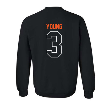 Pacific - NCAA Men's Basketball : Carlsheon Young - Classic Shersey Crewneck Sweatshirt-1