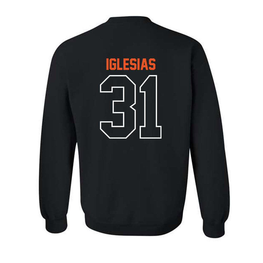 Pacific - NCAA Baseball : Justin Iglesias - Classic Shersey Crewneck Sweatshirt-1
