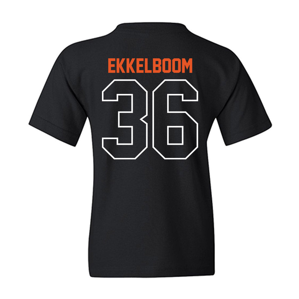 Pacific - NCAA Baseball : Jaren Ekkelboom - Classic Shersey Youth T-Shirt-1