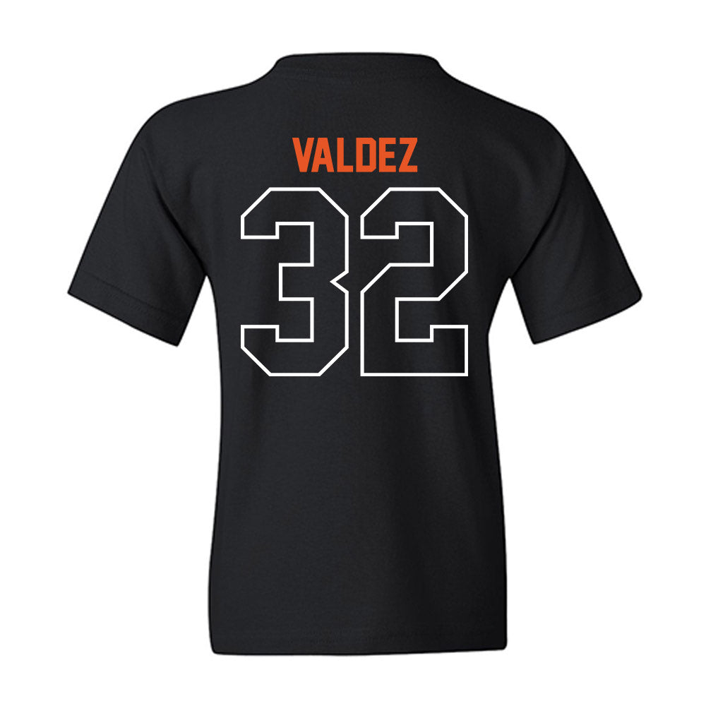Pacific - NCAA Baseball : Elias Valdez - Classic Shersey Youth T-Shirt-1