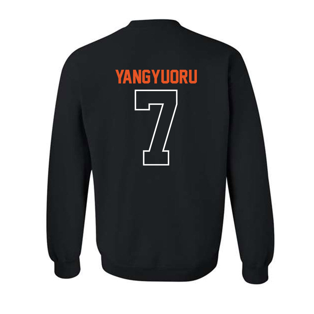 Pacific - NCAA Men's Soccer : Josephat Yangyuoru - Classic Shersey Crewneck Sweatshirt-1