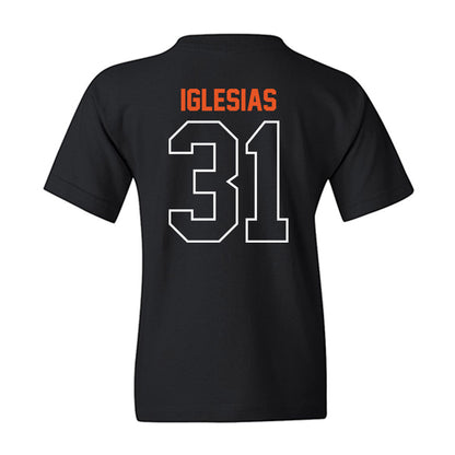 Pacific - NCAA Baseball : Justin Iglesias - Classic Shersey Youth T-Shirt-1