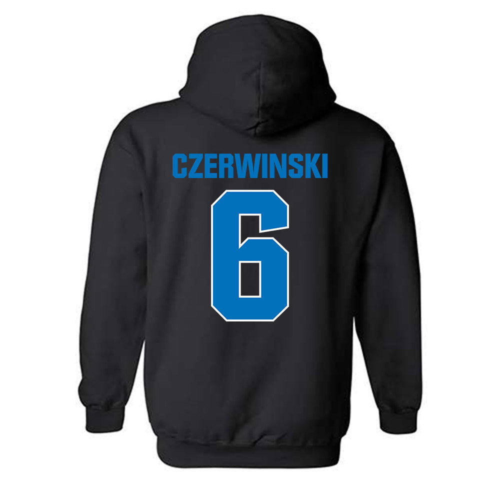 Saint Peter's - NCAA Softball : Lauren Czerwinski - Classic Shersey Hooded Sweatshirt-1