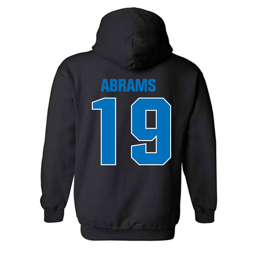 Saint Peter's - NCAA Baseball : Max Abrams - Classic Shersey Hooded Sweatshirt-1