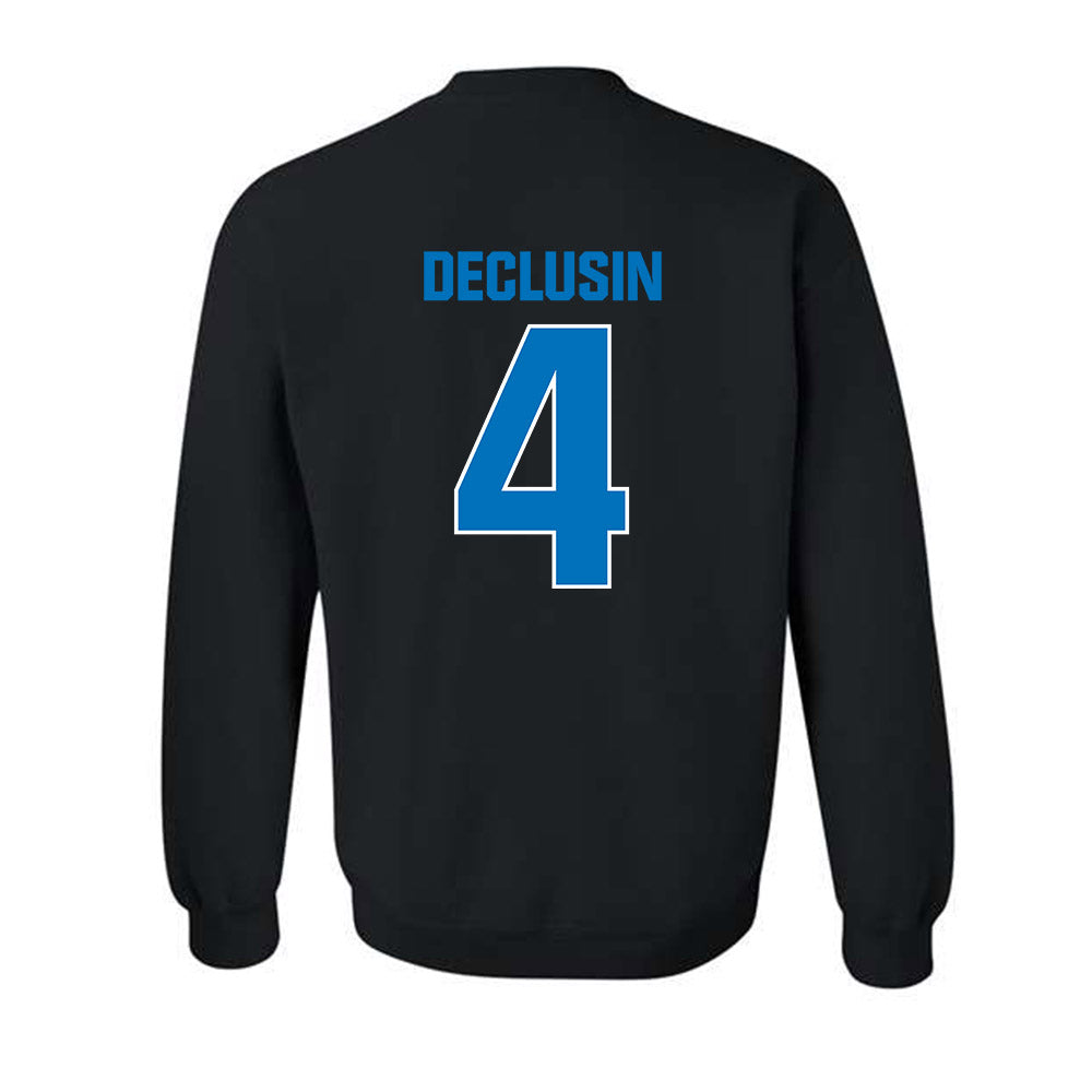 Saint Peter's - NCAA Baseball : Tyler DeClusin - Classic Shersey Crewneck Sweatshirt-1
