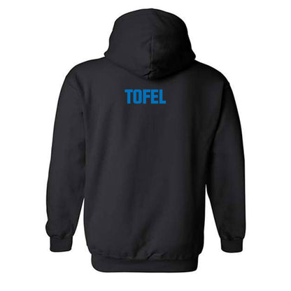 Saint Peter's - NCAA Men's Swimming & Diving : Emerson Tofel - Classic Shersey Hooded Sweatshirt-1