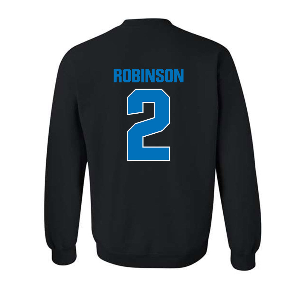 Saint Peter's - NCAA Men's Basketball : Tj Robinson - Classic Shersey Crewneck Sweatshirt-1