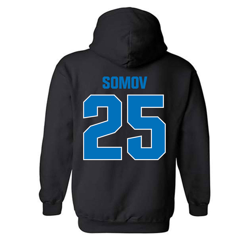 Saint Peter's - NCAA Men's Soccer : Kaloyan Somov - Classic Shersey Hooded Sweatshirt-1