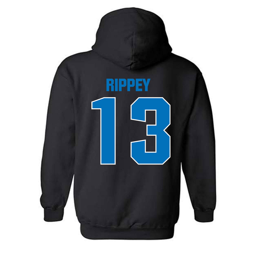 Saint Peter's - NCAA Women's Basketball : DeNaya Rippey - Classic Shersey Hooded Sweatshirt-1