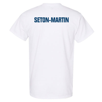 Saint Peter's - NCAA Men's Swimming & Diving : Taj Seton-Martin - Classic Shersey T-Shirt-1