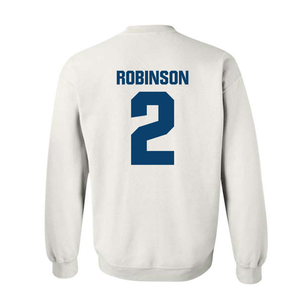 Saint Peter's - NCAA Men's Basketball : Tj Robinson - Classic Shersey Crewneck Sweatshirt-1