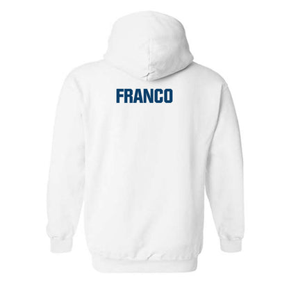 Saint Peter's - NCAA Women's Swimming & Diving : Audrey Franco - Classic Shersey Hooded Sweatshirt-1