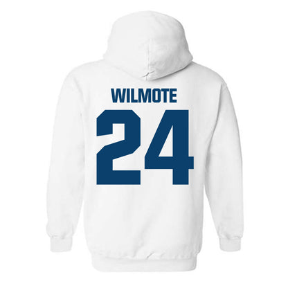 Saint Peter's - NCAA Men's Basketball : Robert Wilmote - Classic Shersey Hooded Sweatshirt-1