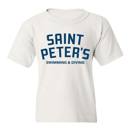 Saint Peter's - NCAA Men's Swimming & Diving : Niki Kaminskas - Classic Shersey Youth T-Shirt-0
