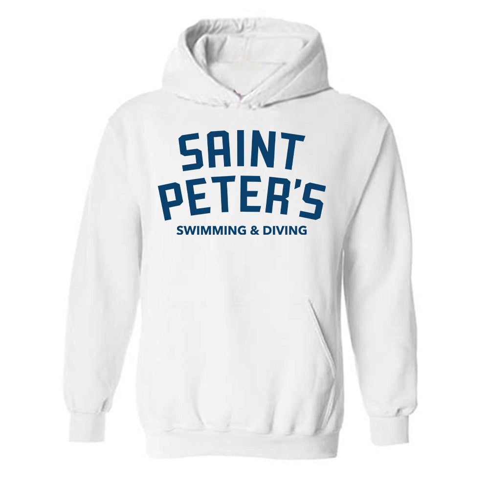 Saint Peter's - NCAA Men's Swimming & Diving : Taj Seton-Martin - Classic Shersey Hooded Sweatshirt-0