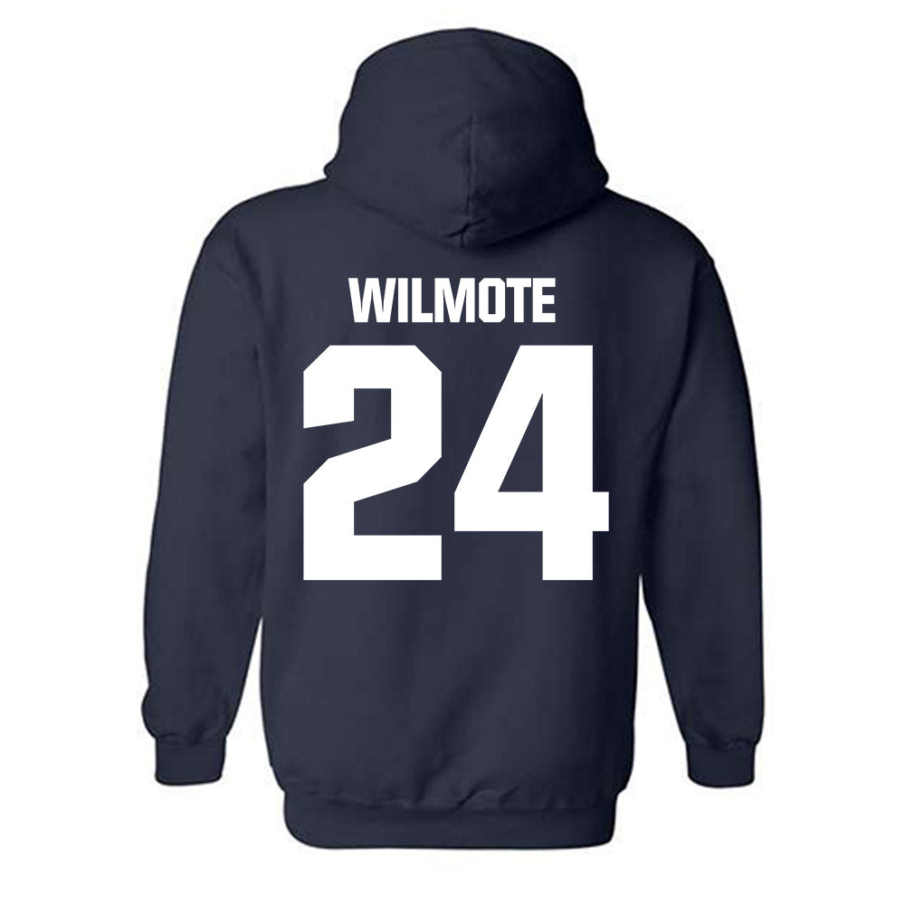 Saint Peter's - NCAA Men's Basketball : Robert Wilmote - Classic Shersey Hooded Sweatshirt-1