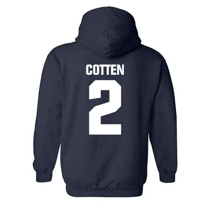 Saint Peter's - NCAA Women's Basketball : Iyanna Cotten - Classic Shersey Hooded Sweatshirt-1