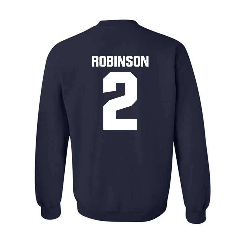 Saint Peter's - NCAA Men's Basketball : Tj Robinson - Classic Shersey Crewneck Sweatshirt-1