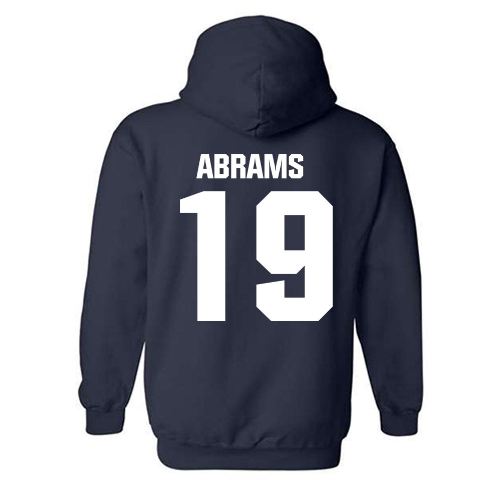 Saint Peter's - NCAA Baseball : Max Abrams - Classic Shersey Hooded Sweatshirt-1